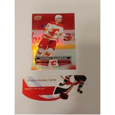 95 Johnny Gaudreau Base Card 2021-22 Tim Hortons UD Upper Deck 